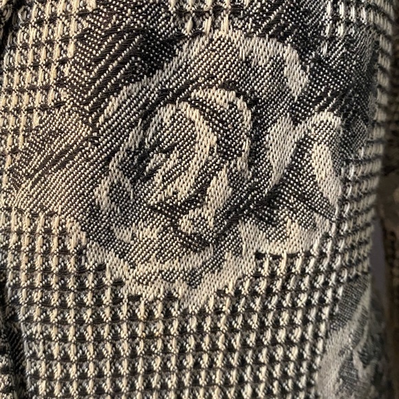 NEW IDENTITY Rose and Houndstoothish Print One Button Blazer - Picture 15 of 16